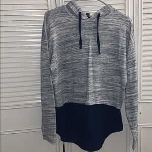 Gray hoodie!